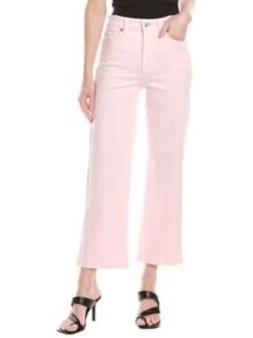 7 for all Mankind pink a pkt crop Jeans pants 30 Capri y2k